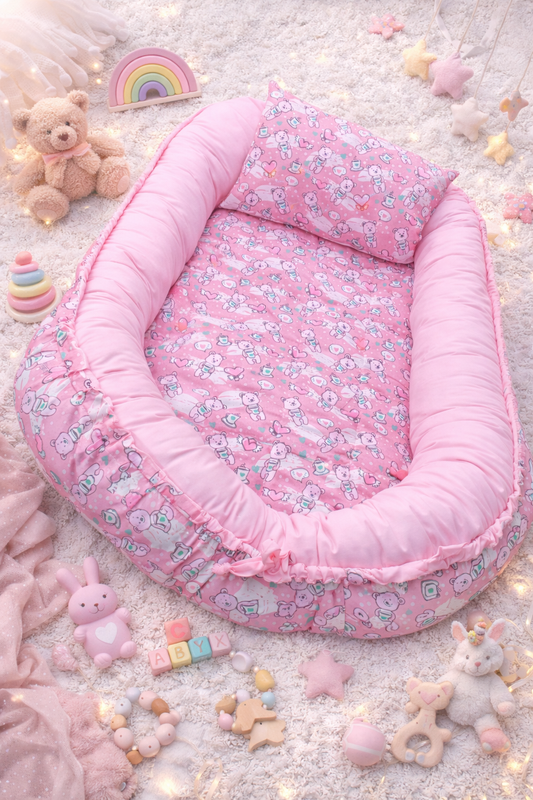 Pink Teddy Bears Baby nest