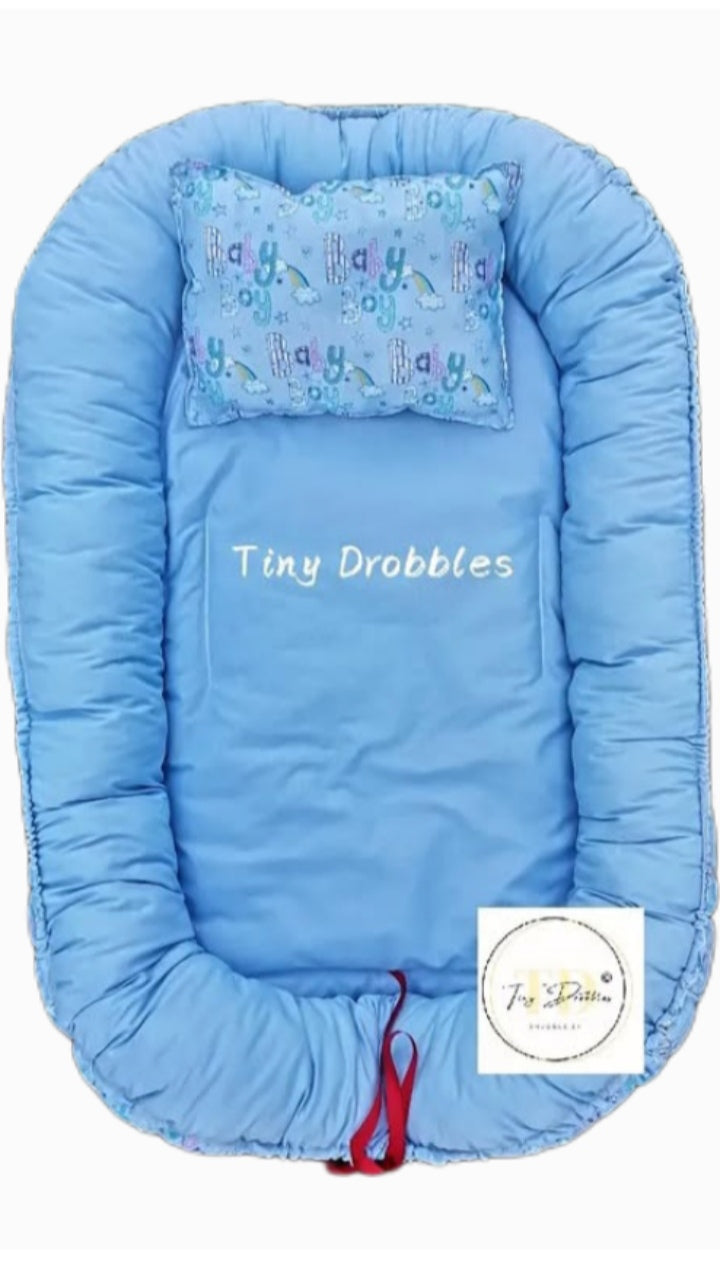Baby Blue Baby Nest