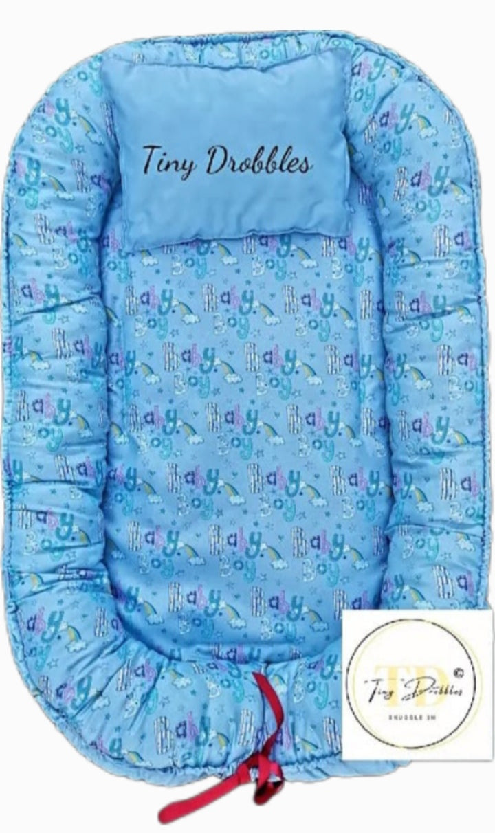 Baby Blue Baby Nest