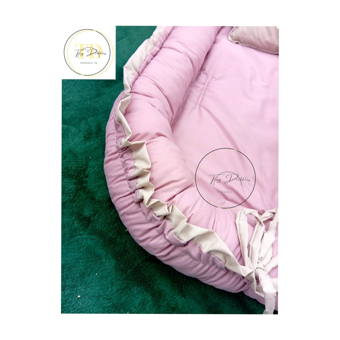 Pink and Beige Baby Nest