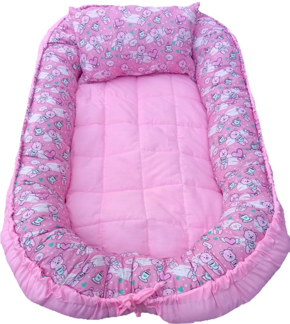 Pink Teddy Bears Baby nest